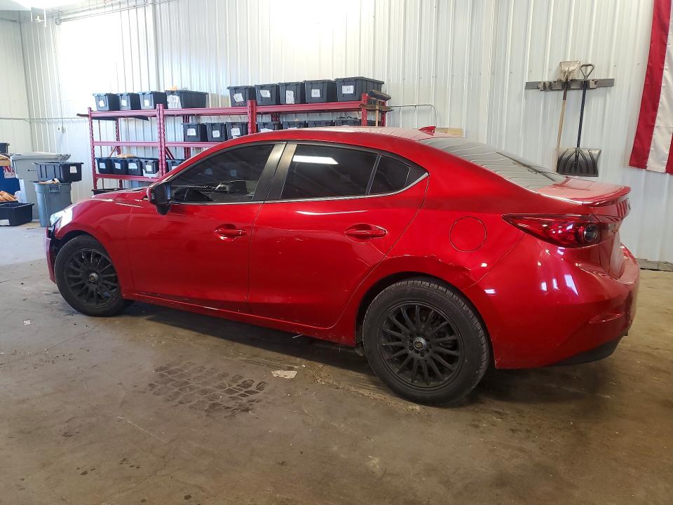 2014 Mazda 3 VIN JM1BM1W77E1188735 COPART salvage auction — FRONT END, Mn - Cert Of Title-Prior Salvage, sold $1,250 on 2026-07-07 (photo 2)