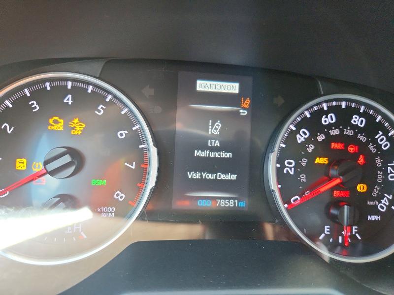 2022 Toyota Rav4 VIN 2T3W1RFVXNC184981 COPART salvage auction — FRONT END, Ms - Certificate Of Title, sold $11,000 on 2026-07-30 (photo 9)