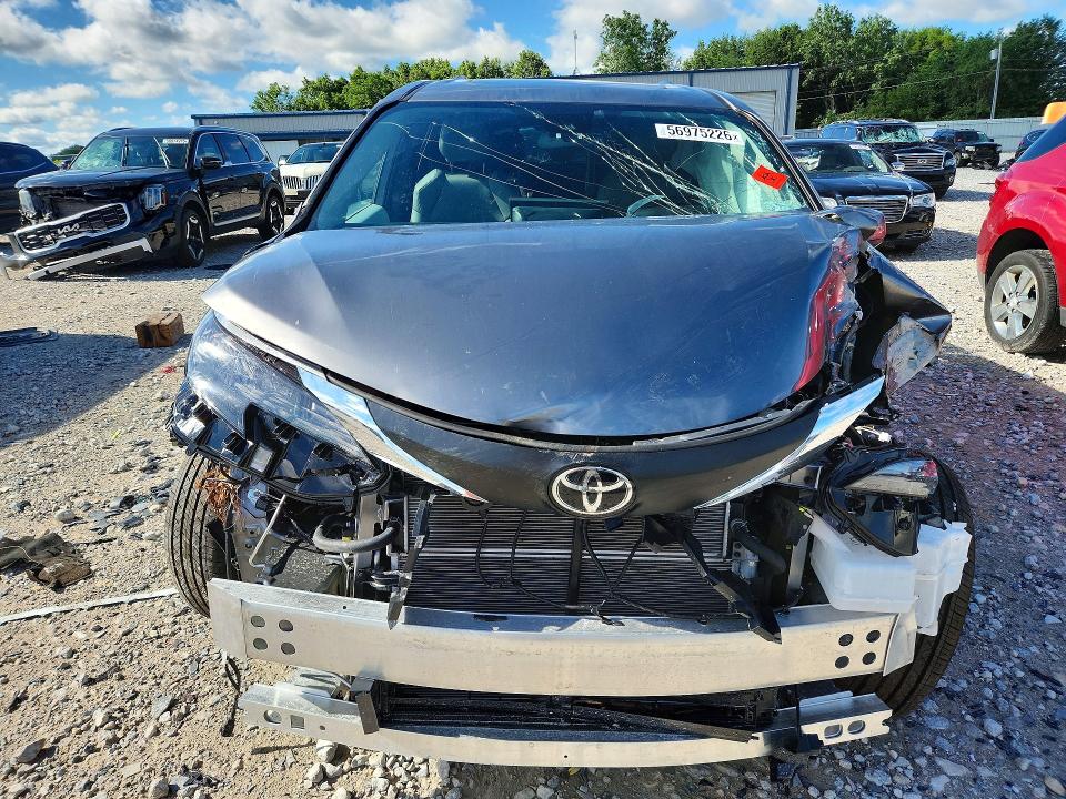 2026 Toyota Sienna VIN 5TDYSKFC1TS254859 COPART salvage auction — FRONT END, Ny - Mv-907A Salvage Certificate, sold $15,300 on 2026-07-30 (photo 5)