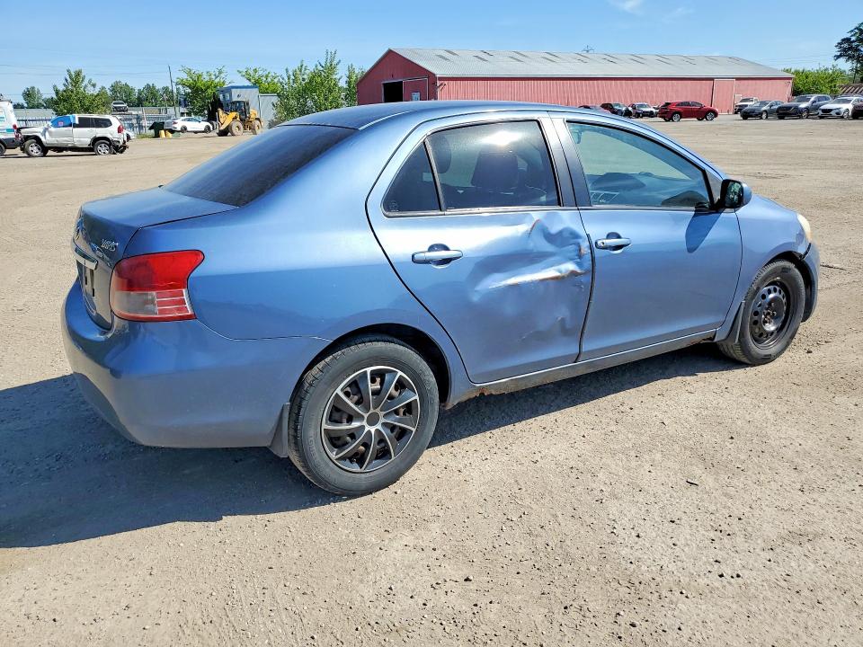 2008 Toyota Yaris VIN JTDBT923781290867 COPART salvage auction — FRONT END, On - Permit No Brand - Unfit, sold $800 on 2026-07-28 (photo 3)