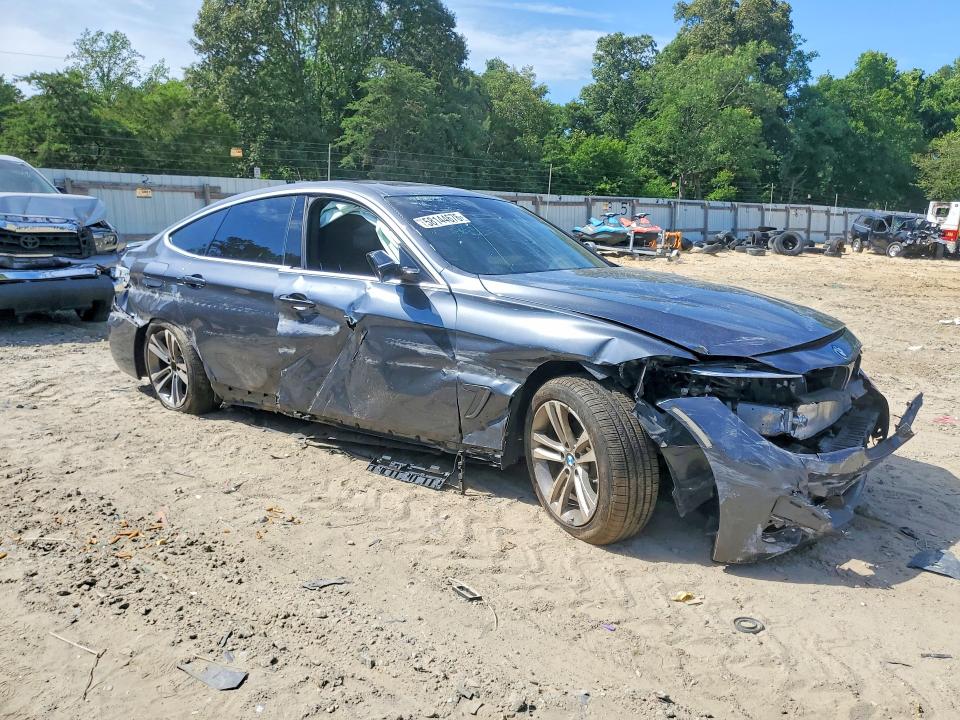 2018 BMW 3 series VIN WBA8Z9C57JG827780 COPART salvage auction — ALL OVER, De - Salvage Certificate, sold $1,300 on 2026-08-18 (photo 4)
