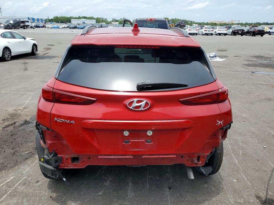 2019 Hyundai VIN KM8K62AA5KU354629 COPART salvage auction — REAR END, Fl - Cert Of Title Slvg Rebuildable, sold $150 on 2026-07-27 (photo 6)