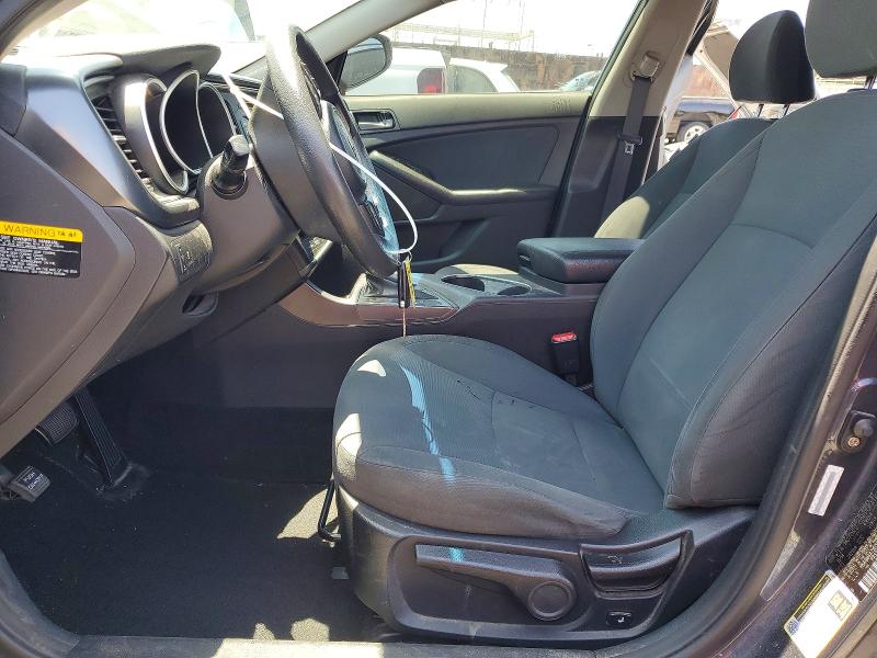 2015 Kia VIN KNAGM4A7XF5589850 COPART salvage auction — FRONT END, Ca - Salvage Certificate, sold $1,200 on 2026-07-15 (photo 7)