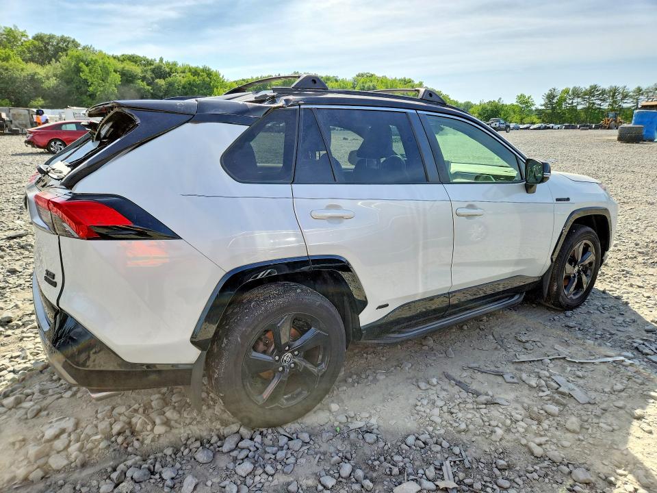 2020 Toyota Rav 4 VIN JTMEWRFV2LJ035715 COPART salvage auction — REAR END, Nj - Cert Of Title-Salvage, sold $12,300 on 2026-07-13 (photo 3)