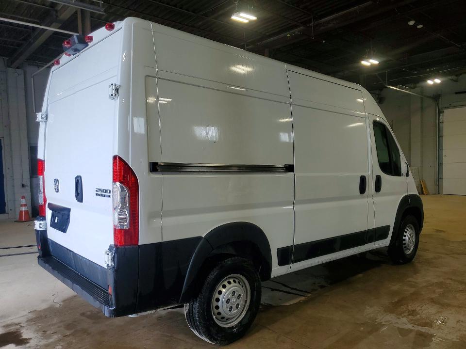 2026 Ram Promaster 2500 VIN 3C6LRVCG1TE165342 COPART salvage auction — FRONT END, On - Permit No Brand - Unfit, sold $1,250 on 2026-07-21 (photo 3)