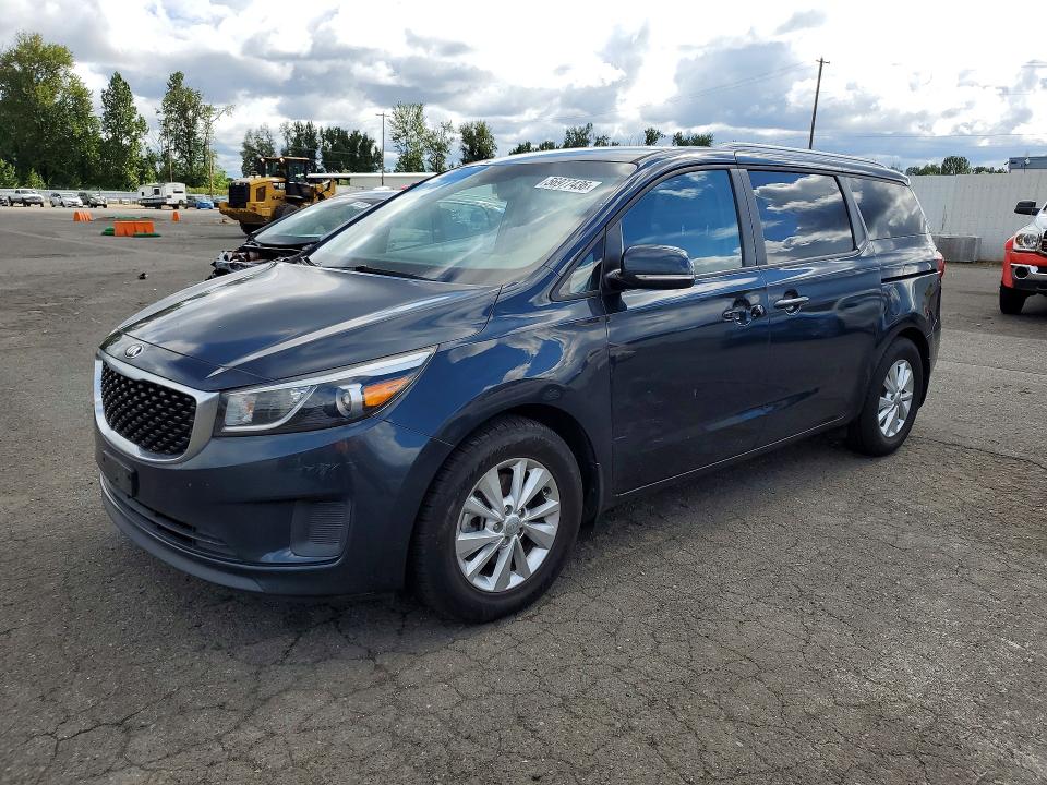 2016 Kia VIN KNDMB5C12G6144377 COPART salvage auction — VANDALISM, Or - Salvage Title Certificate, sold $1,900 on 2026-07-22 (photo 1)