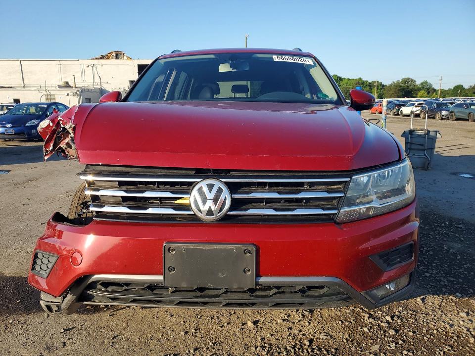 2018 Volkswagen Tiguan VIN 3VV3B7AX3JM022490 COPART salvage auction — FRONT END, Va - Cert Of Title - Salvage, sold $3,150 on 2026-07-29 (photo 5)