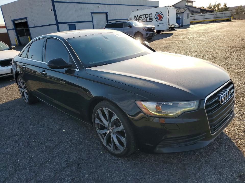 2013 Audi A6 VIN WAUDFAFC7DN074108 COPART salvage auction — MINOR DENT/SCRATCHES, Nv - Certificate Of Title, sold $1,650 on 2026-07-08 (photo 4)