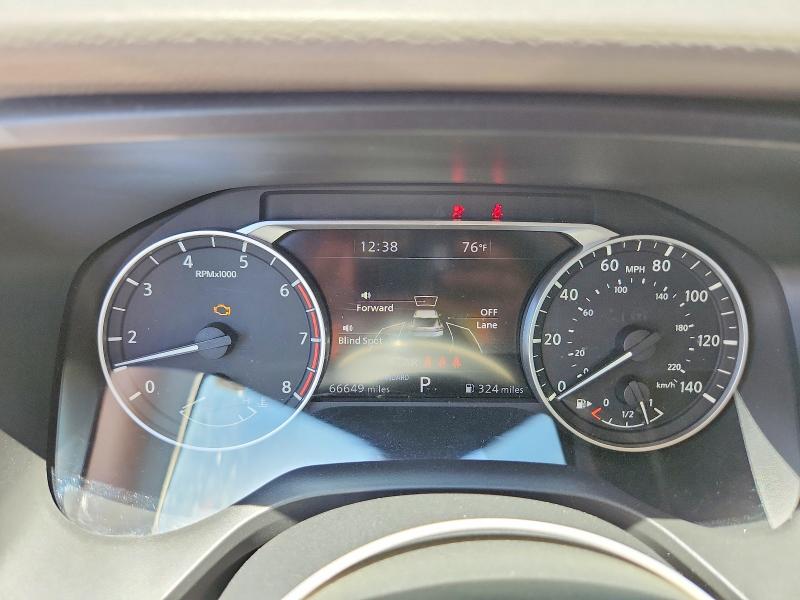 2021 Nissan VIN JN8AT3CA0MW023948 COPART salvage auction — HAIL, OK - CERT OF TITLE-SALVAGE, sold $5,300 on 2026-07-24 (photo 9)