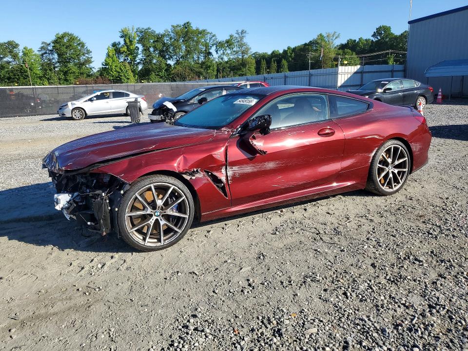 2020 BMW M8 VIN WBABC4C04LCD19682 COPART salvage auction — FRONT END, Sc - Cert Of Title-Salvage, sold $11,700 on 2026-07-06 (photo 1)