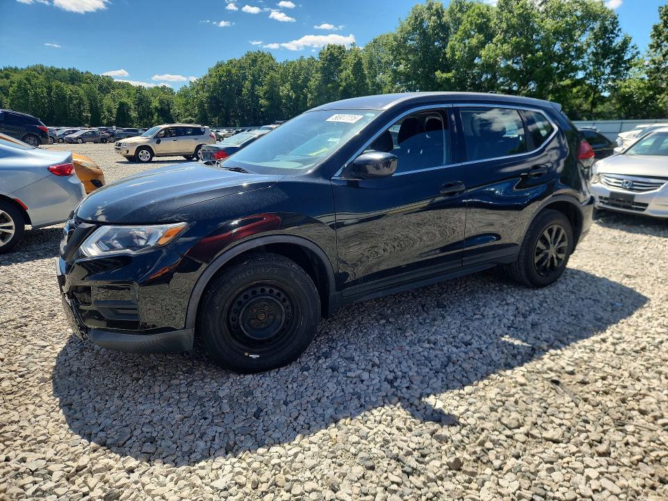 2017 Nissan VIN KNMAT2MV7HP517182 COPART salvage auction — REAR END, MA - CERT OF TITLE-SALVAGE (P), sold $850 on 2026-07-02 (photo 1)