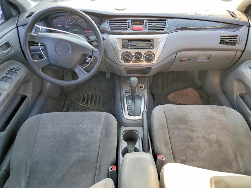 2005 Mitsubishi Lancer VIN JA3AJ26E35U053872 COPART salvage auction — HAIL, Co - Dis/Dlr/Exp Only Clean Title, sold $250 on 2026-07-09 (photo 8)