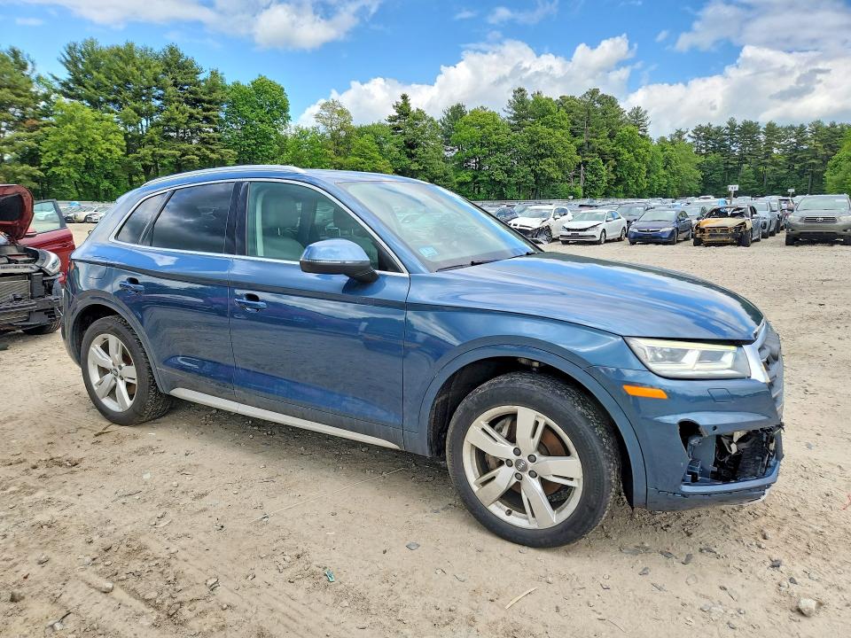 2018 Audi Q5 VIN WA1BNAFY3J2233965 COPART salvage auction — FRONT END, Ma - Certificate Of Title, sold $5,100 on 2026-07-30 (photo 4)