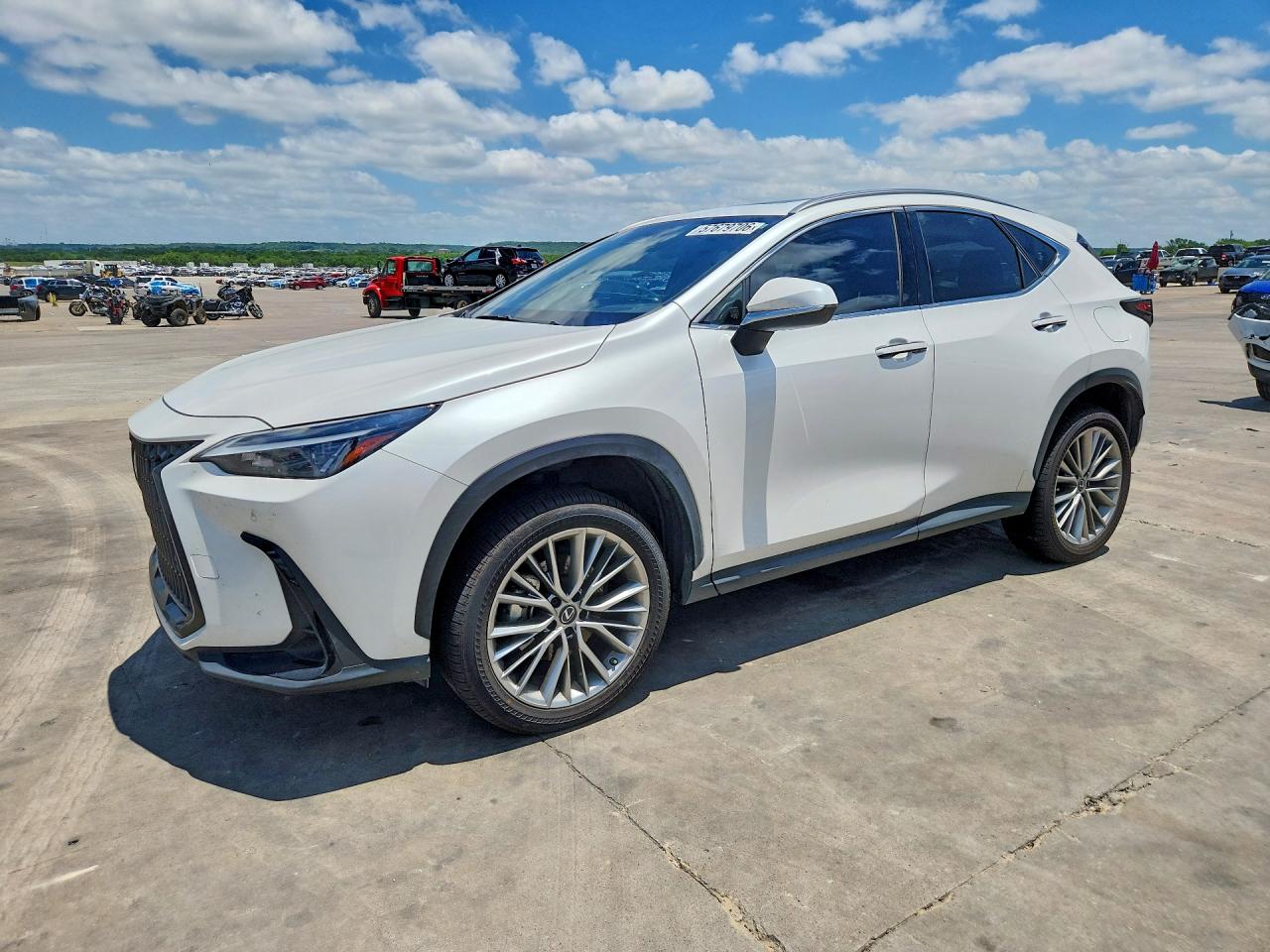 2022 Lexus NX 350h VIN JTJGKCEZ3N5000504 — COPART salvage auction photo