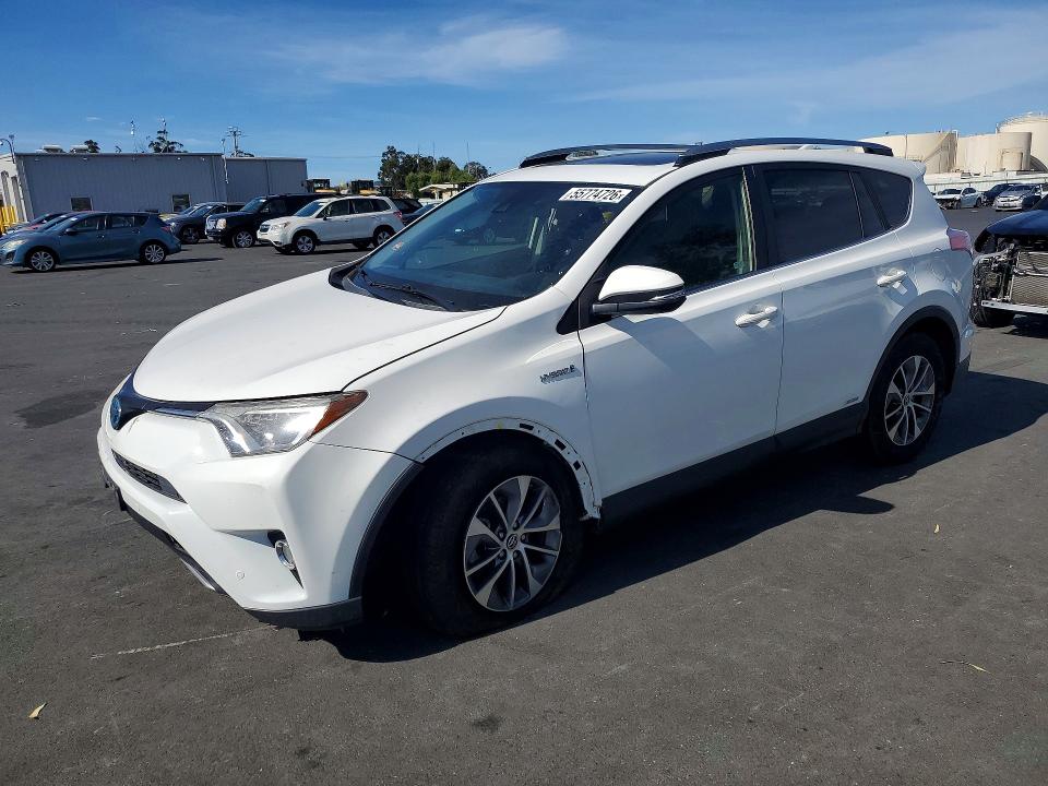 2017 Toyota Rav 4 VIN JTMRJREV1HD148496 COPART salvage auction — FRONT END, Ca - Salvage Certificate, sold $4,850 on 2026-07-15 (photo 1)