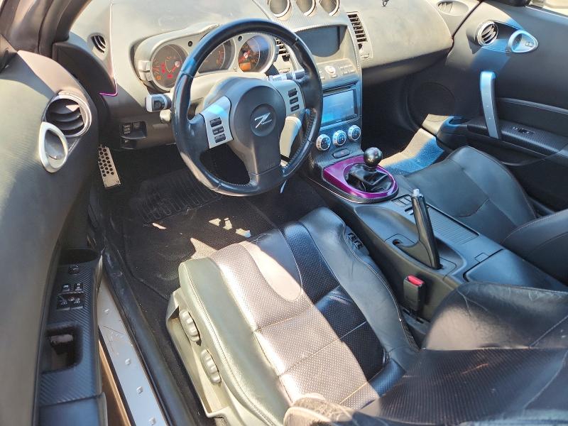 2006 Nissan 350z VIN JN1AZ36A76M480635 COPART salvage auction — FRONT END, Ca - Dis/Dlr/Exp Only Clean Title, sold $1,550 on 2026-07-24 (photo 8)