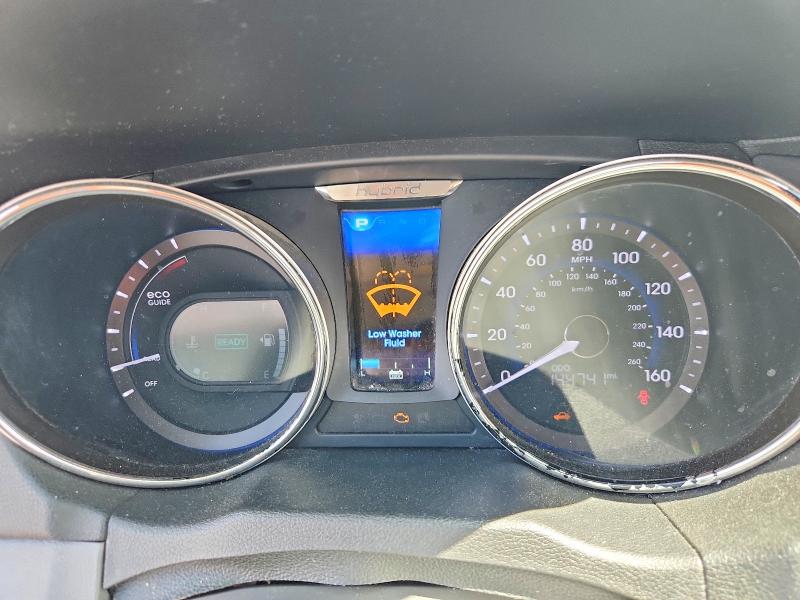 2013 Hyundai VIN KMHEC4A45DA092465 COPART salvage auction — FRONT END, Il - Salvage Certificate, sold $550 on 2026-07-15 (photo 9)