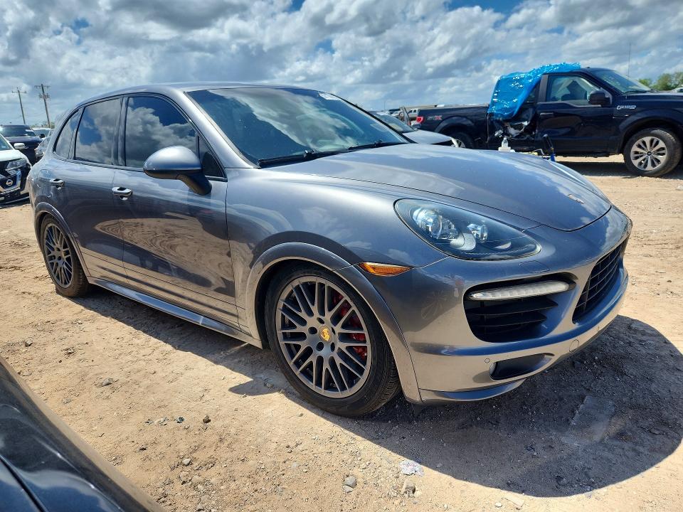 2013 Porsche Cayenne VIN WP1AD2A20DLA71805 COPART salvage auction — FRONT END, Fl - Certificate Of Title, sold $3,850 on 2026-07-07 (photo 4)