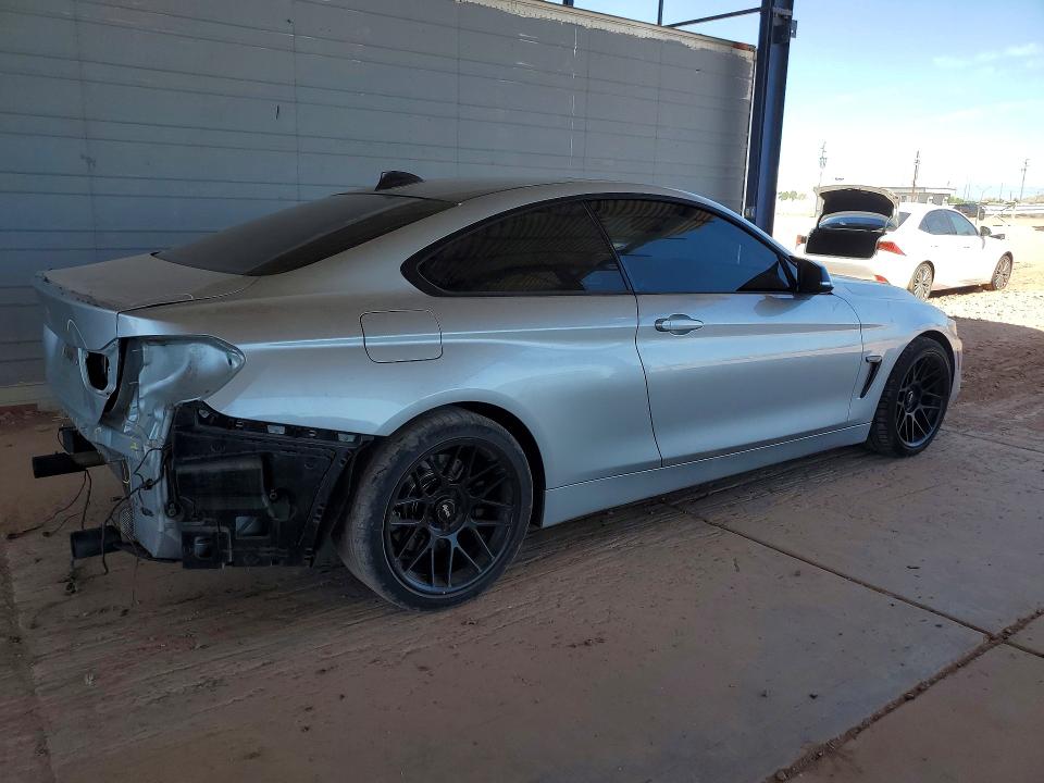 2014 BMW VIN WBA3R1C52EF774123 COPART salvage auction — REAR END, Az - Cert Of Title - Salvage, sold $7,000 on 2026-07-02 (photo 3)