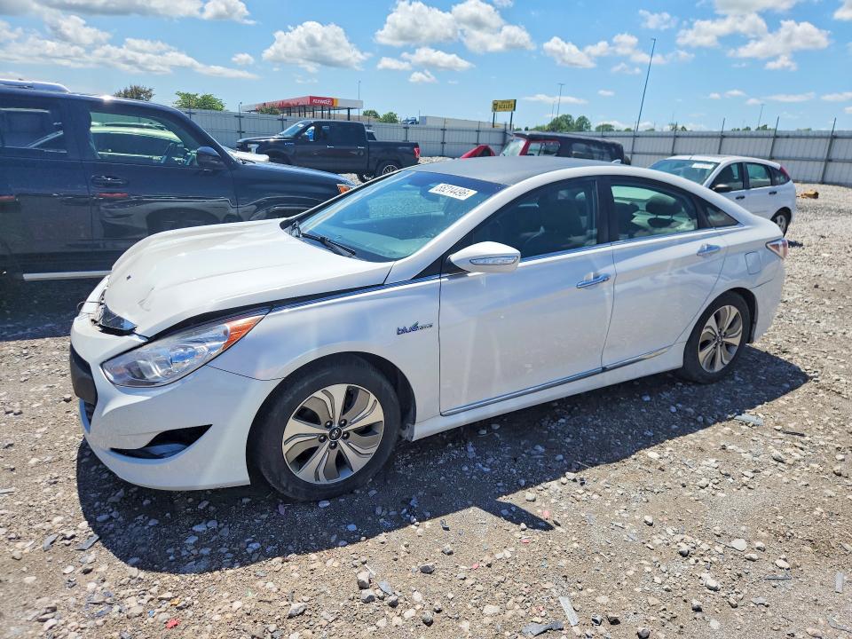 2013 Hyundai VIN KMHEC4A45DA092465 COPART salvage auction — FRONT END, Il - Salvage Certificate, sold $550 on 2026-07-15 (photo 1)