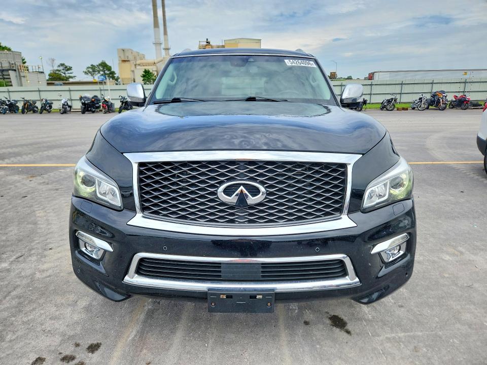 2017 Infiniti VIN JN8AZ2NC6H9431902 COPART salvage auction — HAIL, OK - CERT OF TITLE-SALVAGE, sold $1,300 on 2026-07-24 (photo 5)