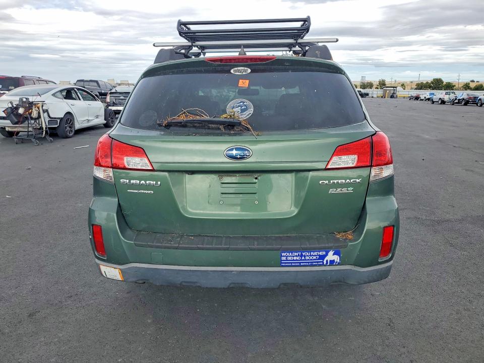 2011 Subaru Outback VIN 4S4BRBLC3B3416234 COPART salvage auction — FRONT END, CA - SALVAGE CERTIFICATE, sold $700 on 2026-07-29 (photo 6)