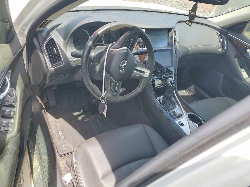 2018 Infiniti Q50 VIN JN1EV7AR8JM438520 COPART salvage auction — WATER/FLOOD, Nj - Flood Title / Previous Salvage, sold $2,150 on 2026-07-30 (photo 8)