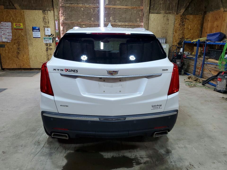 2017 Cadillac Xt5 VIN 1GYKNDRS1HZ305420 COPART salvage auction — HAIL, MN - CERT OF TITLE-SALVAGE, sold $250 on 2026-07-28 (photo 6)