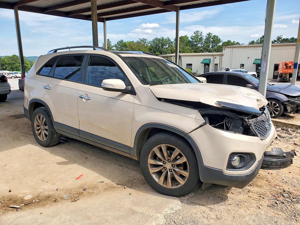 2011 Kia Sorento VIN 5XYKU4A22BG114194 COPART salvage auction — FRONT END, AL - CERT OF TITLE-SALVAGE TITLE (P), sold $175 on 2026-07-21 (photo 4)