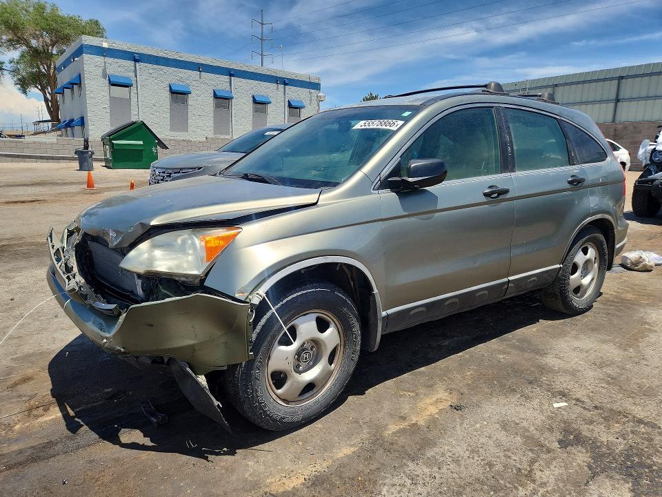 2008 Honda Cr-v VIN JHLRE48398C055882 COPART salvage auction — FRONT END, NM - CERT OF TITLE-SALVAGE (P), sold $775 on 2026-07-27 (photo 1)