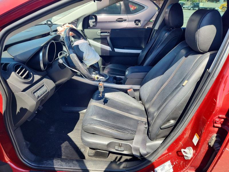 2007 Mazda Cx-7 VIN JM3ER293X70115078 COPART salvage auction — FRONT END, Ca - Salvage Certificate, sold $150 on 2026-07-14 (photo 7)