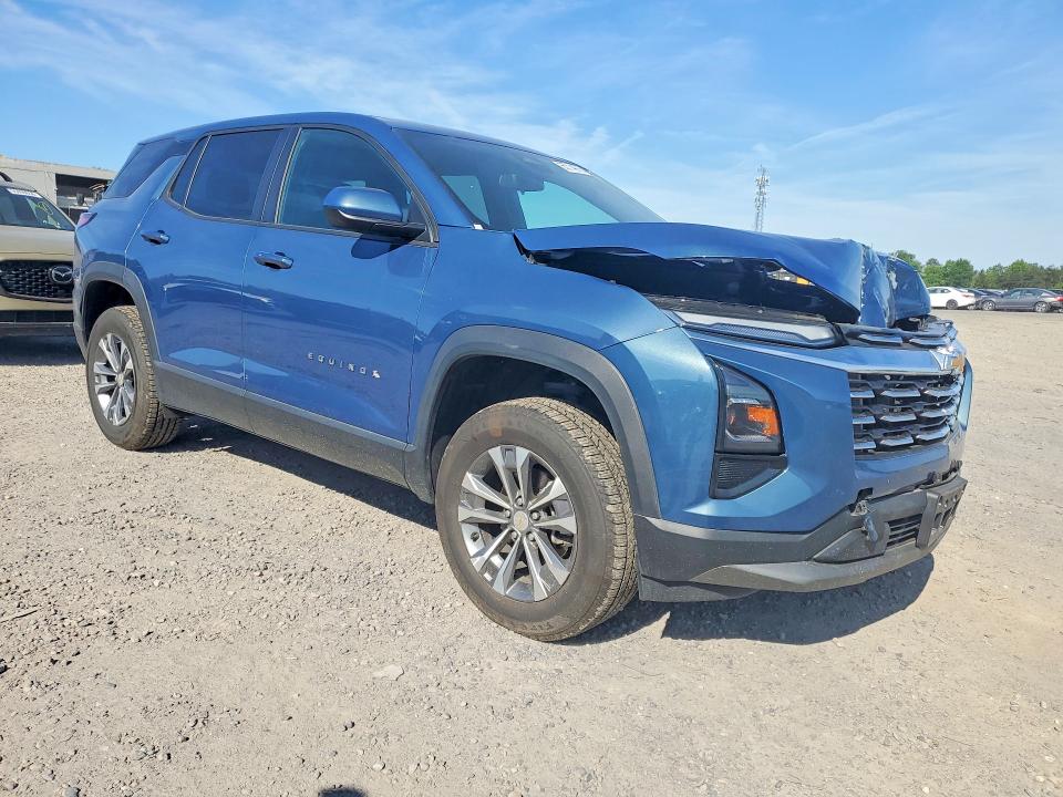 2025 Chevrolet Equinox VIN 3GNAXHEG0SL218585 COPART salvage auction — FRONT END, Va - Cert Of Title - Salvage, sold $8,600 on 2026-07-29 (photo 4)