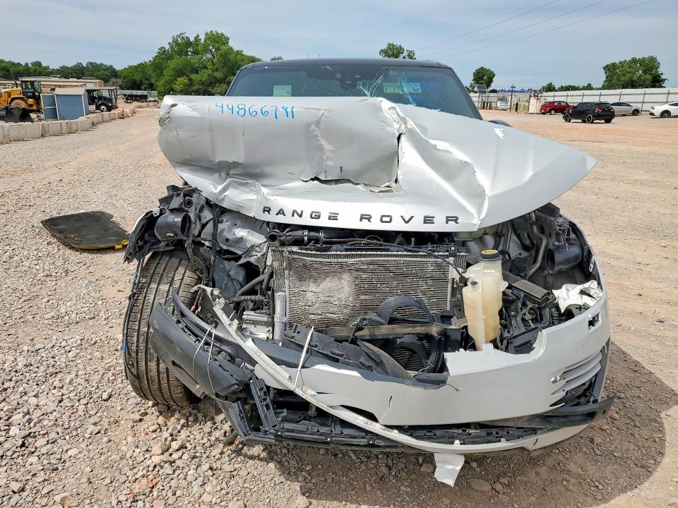 2021 Land rover RANGE ROVER VIN SALGS2SE6MA450127 COPART salvage auction — FRONT END, Ok - Cert Of Title-Salvage (P), sold $11,100 on 2026-07-30 (photo 5)