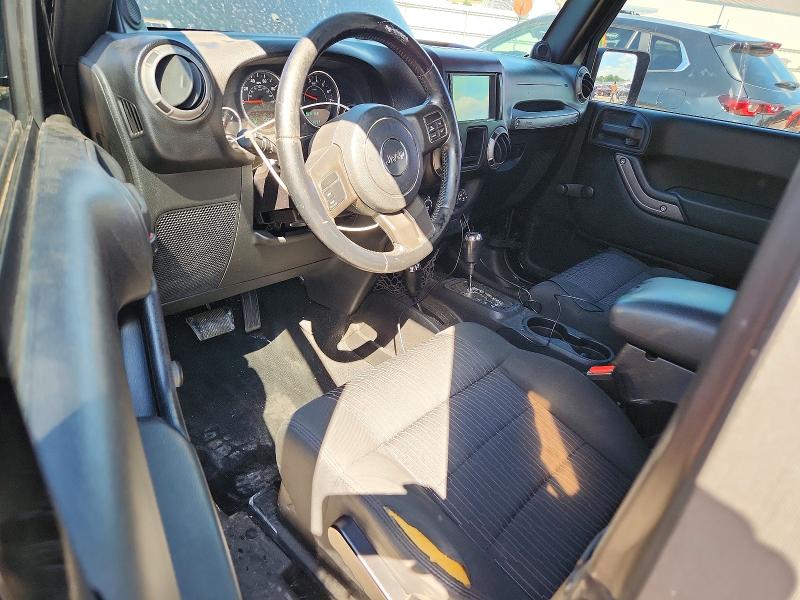 2012 Jeep Wrangler / VIN 1C4AJWAGXCL162009 COPART salvage auction — FRONT END, Oh - Cert Of Title-Salvage, sold $3,050 on 2026-07-02 (photo 8)