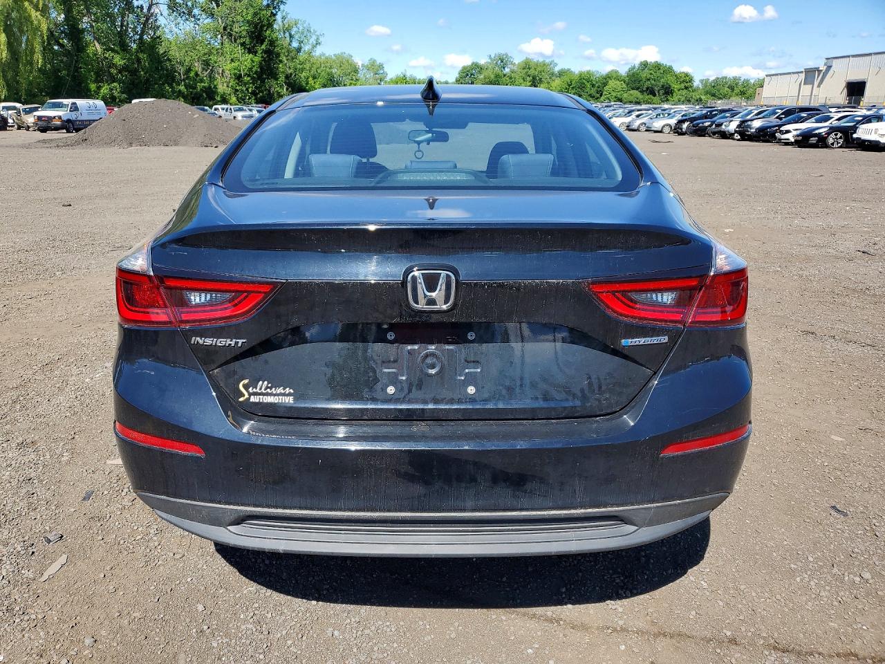 2022 Honda Insight VIN 19XZE4F58NE004220 COPART salvage auction — Mechanical, CT - CERT OF TITLE-REBUILT SALVAGE, sold $4,950 on 2026-07-09 (photo 6)