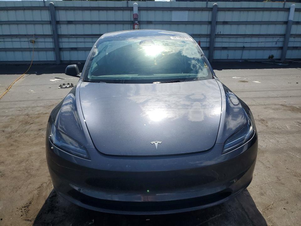 2024 Tesla Model 3 VIN 5YJ3E1EA5RF870296 COPART salvage auction — SIDE, FL - CERT OF TITLE SLVG REBUILDABLE, sold $6,900 on 2026-07-22 (photo 5)