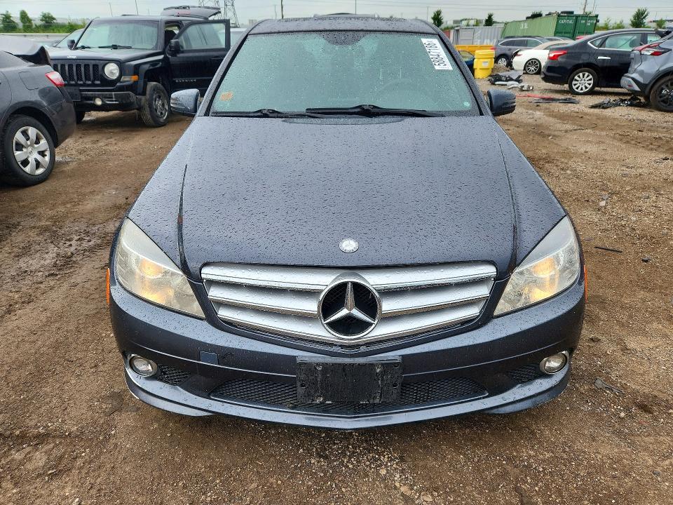 2010 Mercedes-benz C class VIN WDDGF8BB6AR127199 COPART salvage auction — FRONT END, Il - Certificate Of Title, sold $425 on 2026-07-07 (photo 5)