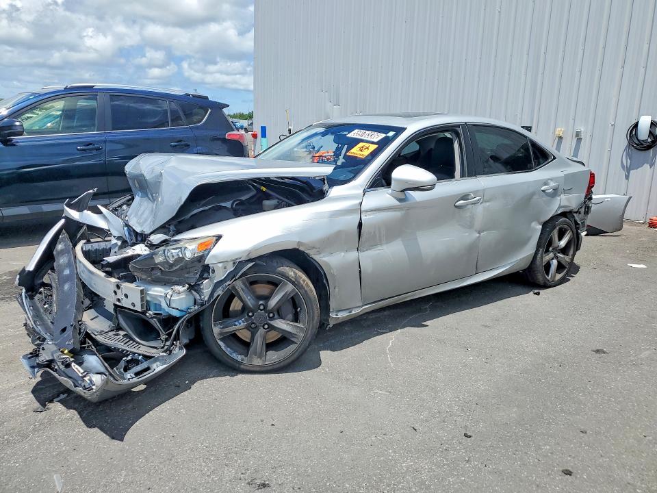 2014 Lexus Is 350 VIN JTHBE1D20E5011391 COPART salvage auction — ALL OVER, Fl - Certificate Of Title, sold $825 on 2026-07-07 (photo 1)
