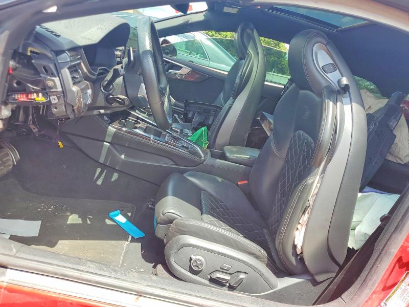 2021 Audi Rs5 VIN WAUR4AF54MA024318 COPART salvage auction — FRONT END, Oh - Certificate Of Title, sold $4,600 on 2026-07-08 (photo 7)