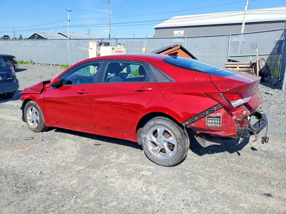 2021 Hyundai Elantra VIN KMHLM4AG9MU137422 COPART salvage auction — FRONT END, Ns - Cert Of Reg - Non-Repairable, sold $725 on 2026-07-09 (photo 2)
