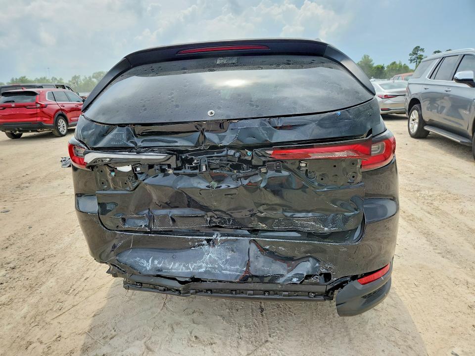2025 Mazda Cx-90 VIN JM3KKBHD4S1220882 COPART salvage auction — FRONT END, Tx - Salvage Vehicle Title, sold $10,900 on 2026-08-28 (photo 6)