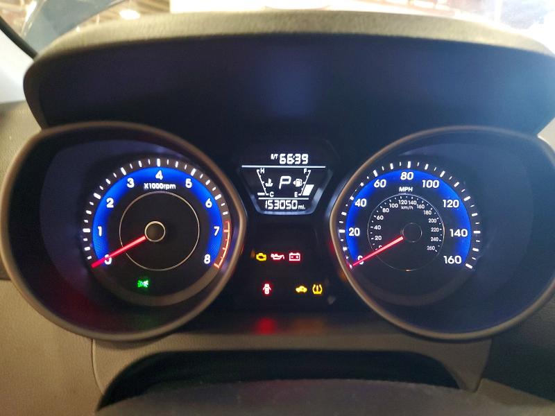 2014 Hyundai Elantra VIN KMHDH6AH2EU026564 COPART salvage auction — FRONT END, Mi - Certificate Of Title, sold $400 on 2026-07-17 (photo 9)