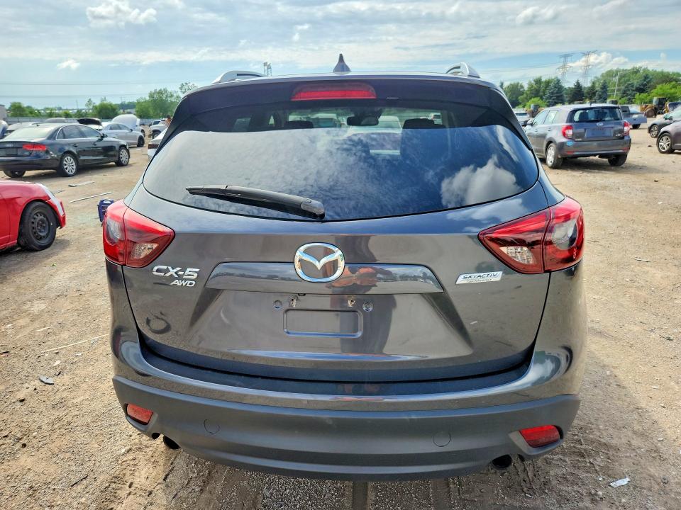 2016 Mazda Cx-5 VIN JM3KE4DYXG0809685 COPART salvage auction — FRONT END, IL - SALVAGE CERTIFICATE, sold $3,600 on 2026-07-30 (photo 6)