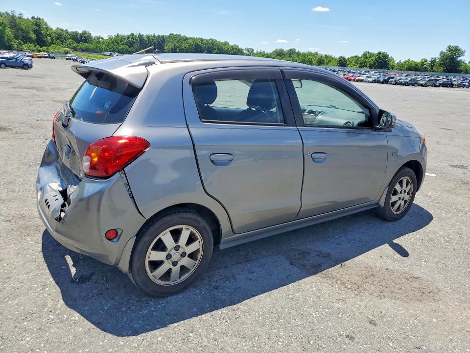 2015 Mitsubishi VIN ML32A4HJ5FH049217 COPART salvage auction — REAR END, Pa - Certificate Of Salvage, sold $300 on 2026-07-14 (photo 3)