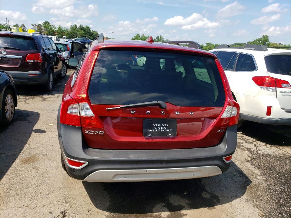 2012 Volvo Xc70 VIN YV4940BZ3C1130681 COPART salvage auction — MECHANICAL, Ct - Cert Of Title-Salvage, sold $475 on 2026-08-14 (photo 6)