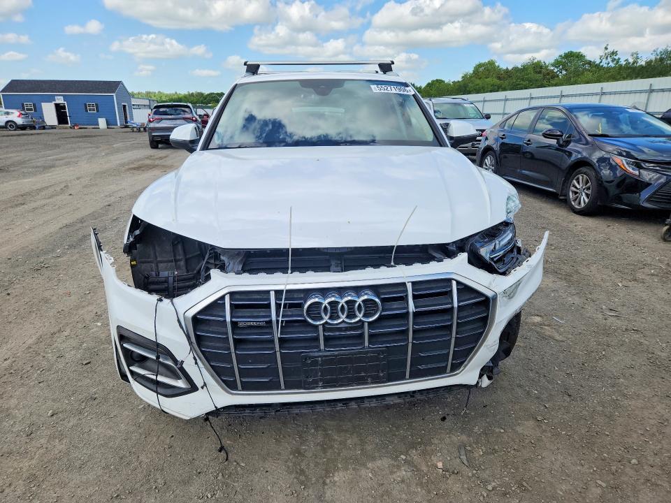 2021 Audi VIN WA1BAAFY8M2068978 COPART salvage auction — FRONT END, Ma - Cert Of Title-Salvage, sold $12,500 on 2026-07-08 (photo 5)