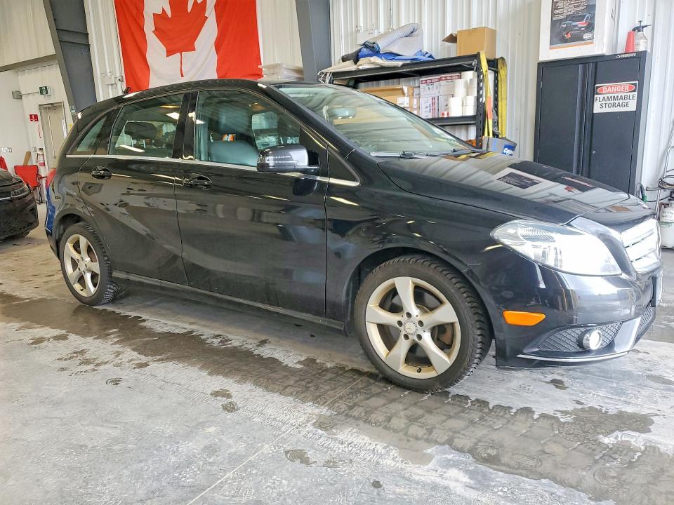 2013 Mercedes-benz B-class VIN WDDMH4EB4DJ153434 COPART salvage auction — SIDE, On - Permit No Brand - Unfit, sold $400 on 2026-07-02 (photo 4)