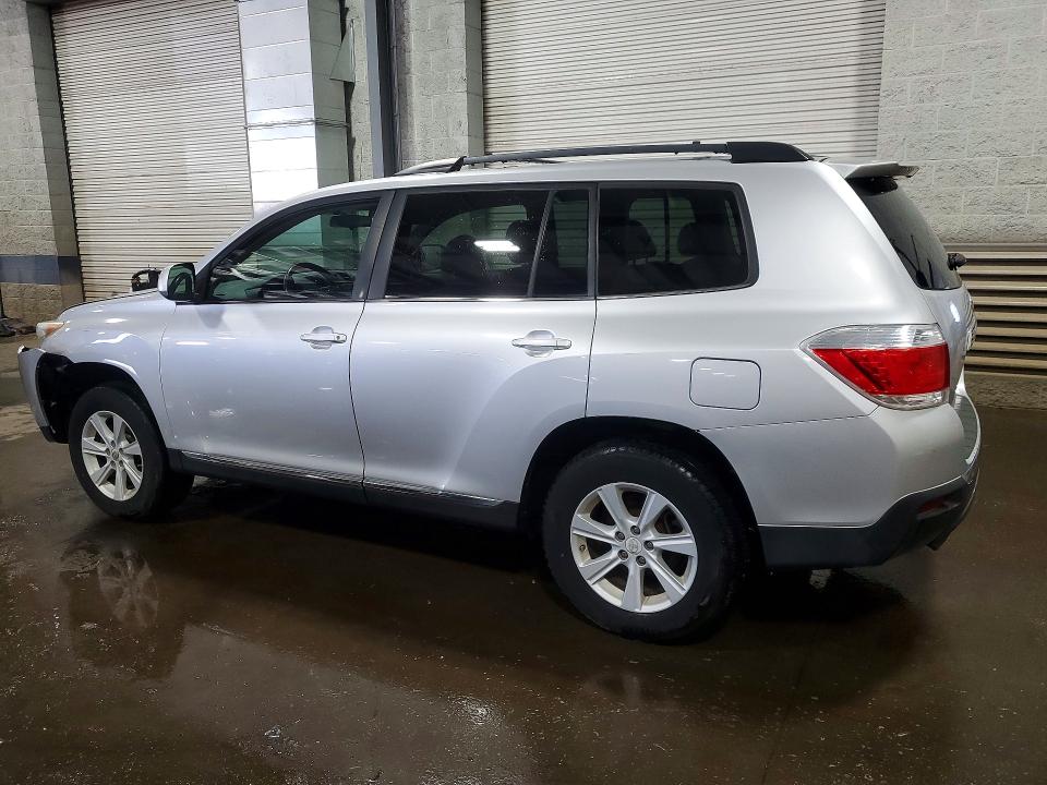 2012 Toyota Highlander VIN 5TDBK3EH4CS157843 COPART salvage auction — FRONT END, Mn - Cert Of Title-Prior Salvage, sold $475 on 2026-07-28 (photo 2)