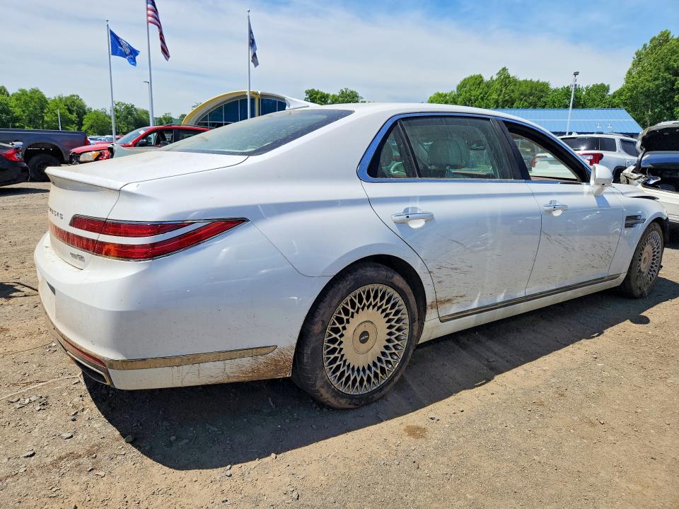 2020 Genesis G90 VIN KMTF54PH8LU078197 COPART salvage auction — FRONT END, NH - CERT OF TITLE-SALVAGE, sold $475 on 2026-07-30 (photo 3)