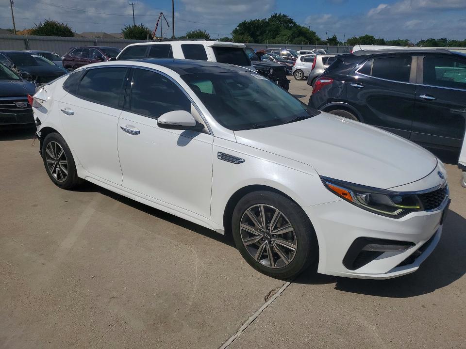 2019 Kia Optima VIN 5XXGT4L30KG317250 COPART salvage auction — REAR END, Tx - Salvage Vehicle Title, sold $2,700 on 2026-07-09 (photo 4)